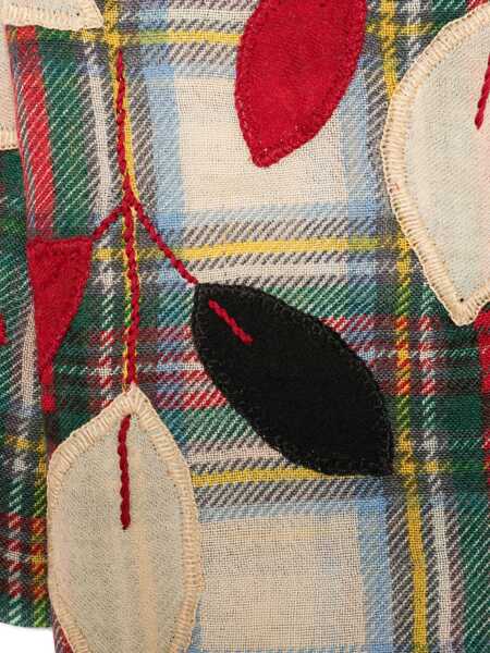 Esarfe Sgombero Cantine Sgombero Cantine Orione Tartan Scarf BROWN Femei (BM 19429188) 2