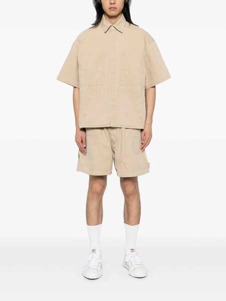 Camasi B1 Archive B1 Archive Overshirt In Denim Beige Barbati (BM 19429485) 2