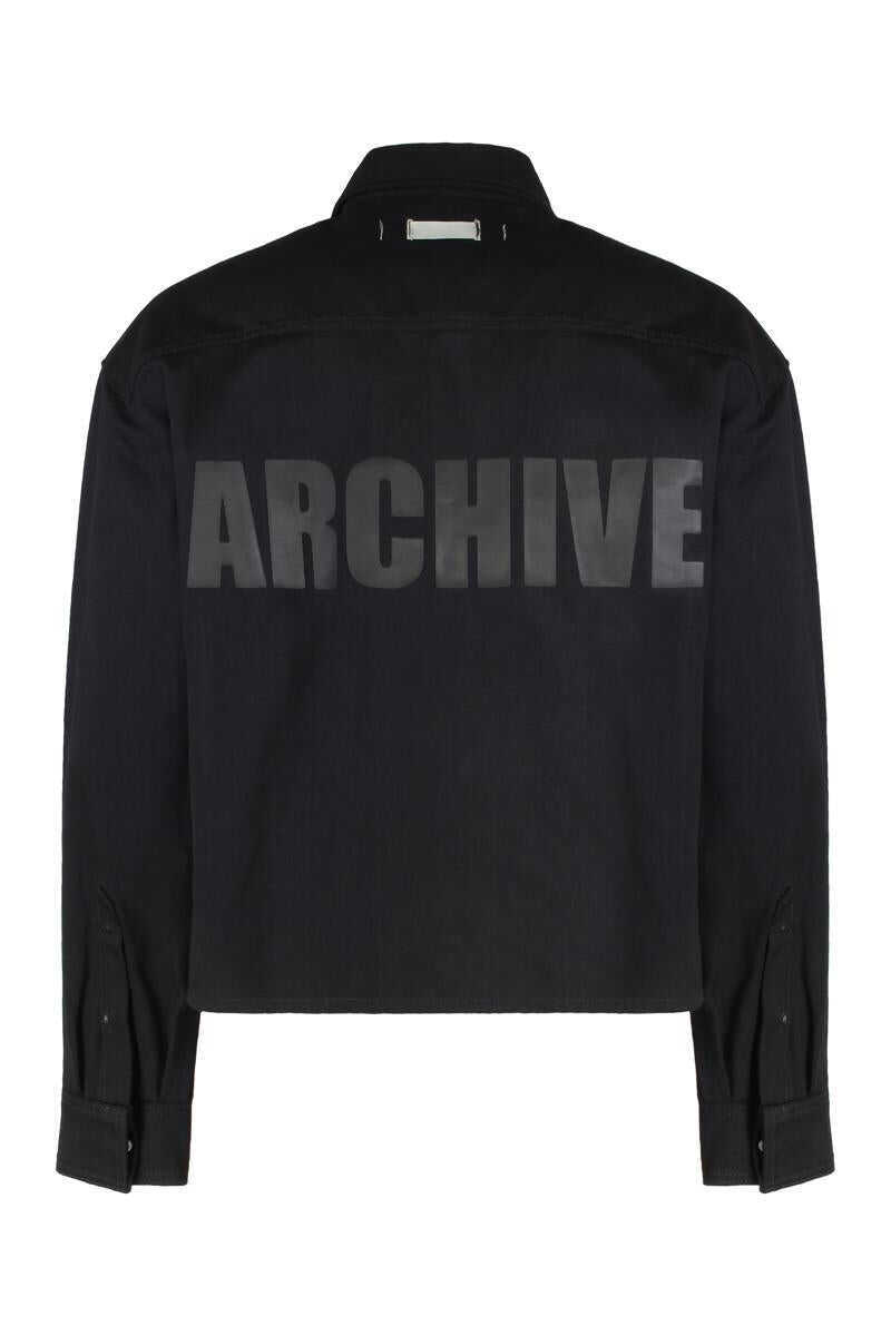 Camasi B1 Archive B1 Archive Overshirt In Denim Black Barbati (BM 19429488) 2