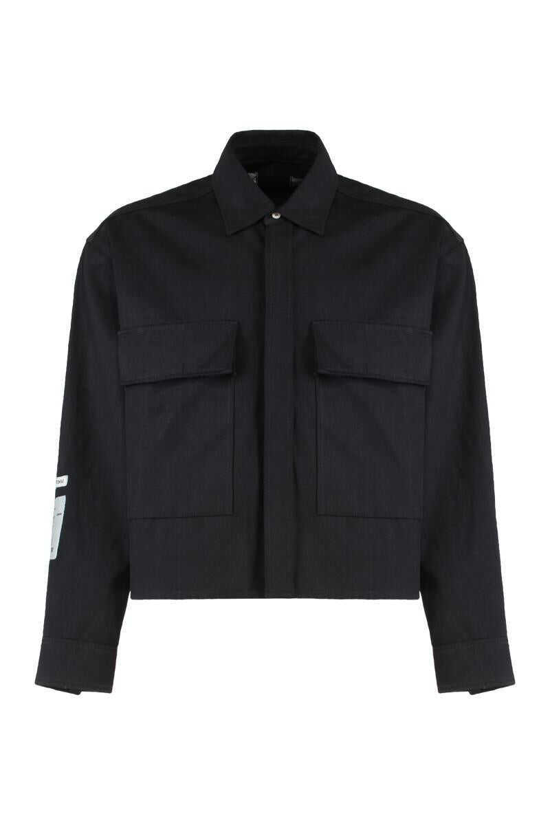 Camasi B1 Archive B1 Archive Overshirt In Denim Black Barbati (BM 19429488) 1