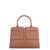 Elisabetta Franchi Elisabetta Franchi Medium Tote Bag With Logo Brown
