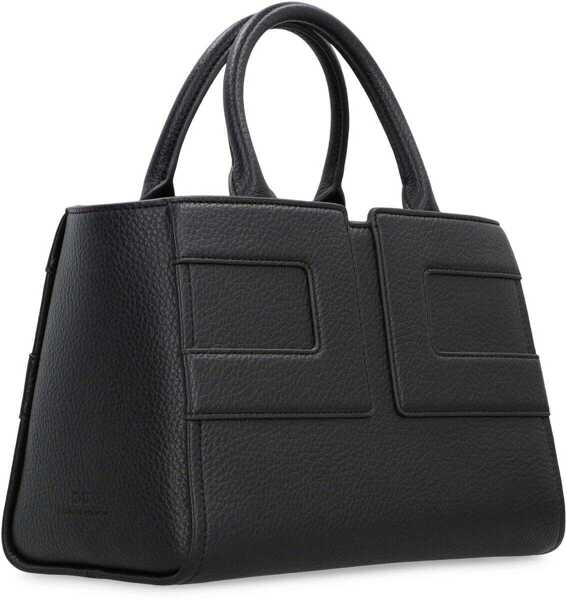 Genti de mana Elisabetta Franchi Elisabetta Franchi Medium Tote Bag With Logo Black Femei (BM 19429566) 3