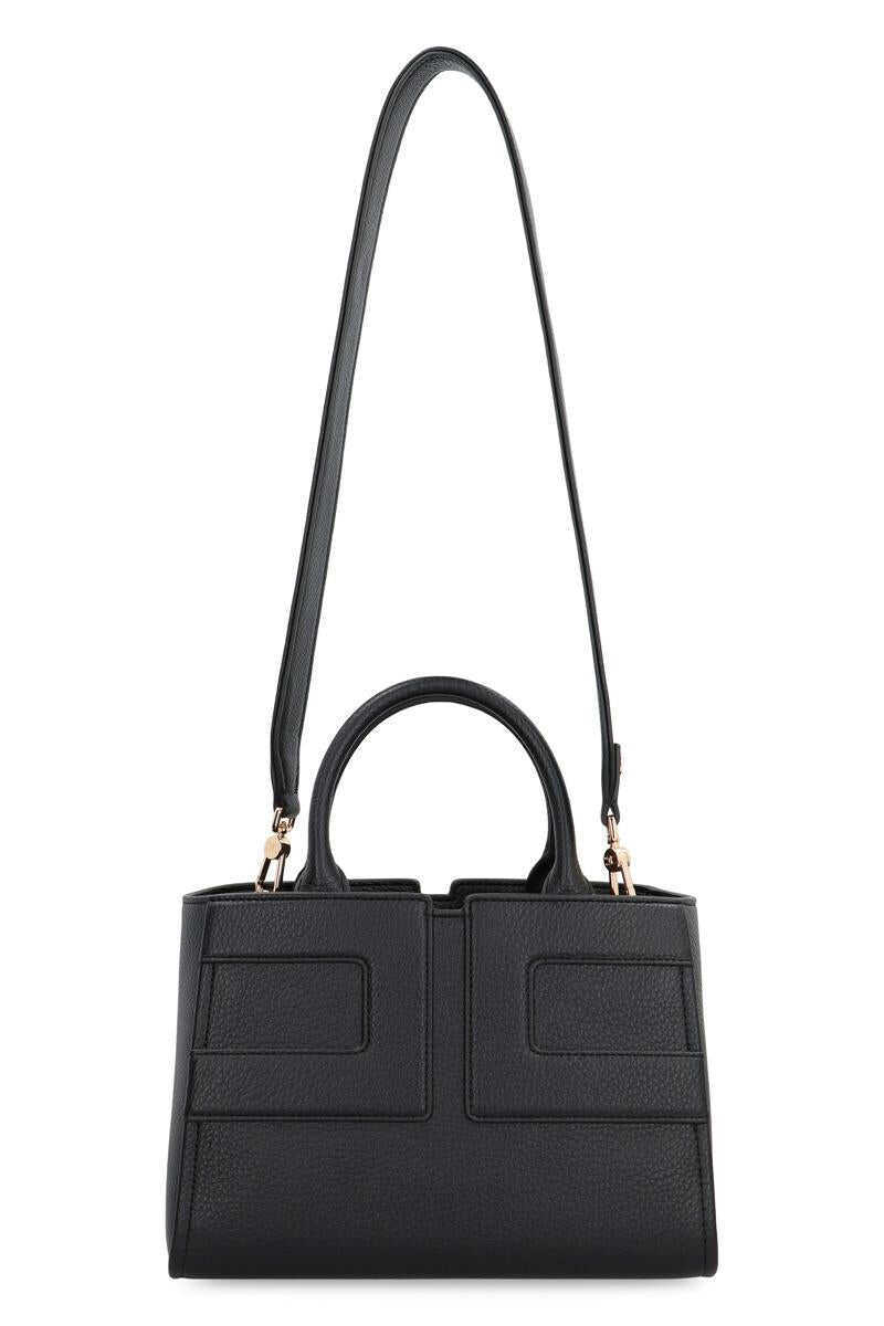 Genti de mana Elisabetta Franchi Elisabetta Franchi Medium Tote Bag With Logo Black Femei (BM 19429566) 5