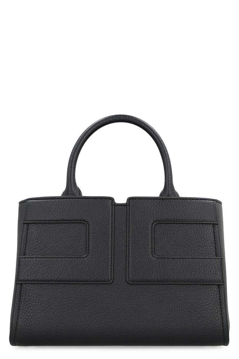 Genti de mana Elisabetta Franchi Elisabetta Franchi Medium Tote Bag With Logo Black Femei (BM 19429566) 1