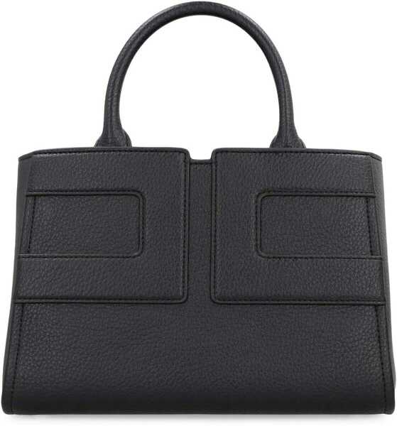 Genti de mana Elisabetta Franchi Elisabetta Franchi Medium Tote Bag With Logo Black Femei (BM 19429569) 2