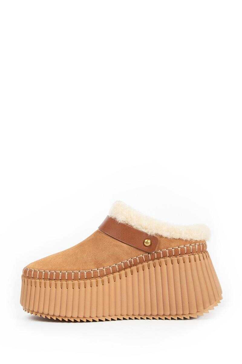 Bocanci Chloe Chlo Boots Beige Femei (BM 19429656) 2