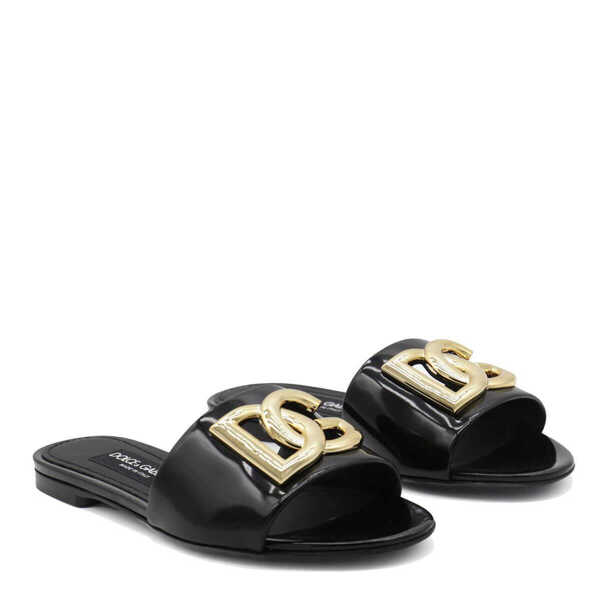 Balerini Dolce & Gabbana Dolce & Gabbana Flat Shoes Black Femei (BM 19429749) 2