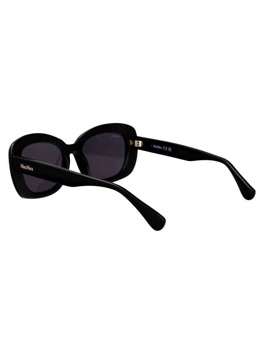 Ochelari de soare Max Mara Max Mara Sunglasses NERO LUCIDO / FUMO Femei (BM 19429872) 4