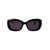Max Mara Max Mara Sunglasses NERO LUCIDO / FUMO