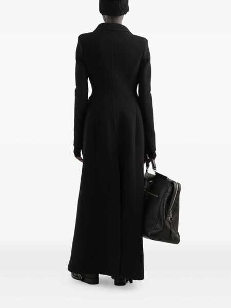 Paltoane Dolce & Gabbana Dolce & Gabbana Double-Breasted Coat In Wool Black Femei (BM 19429965) 3