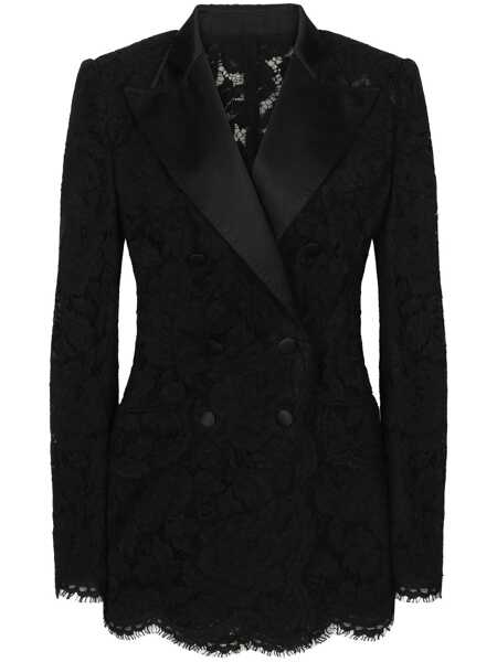 Geci Dolce & Gabbana Dolce & Gabbana Jackets And Vests Black Femei (BM 19429968) 1