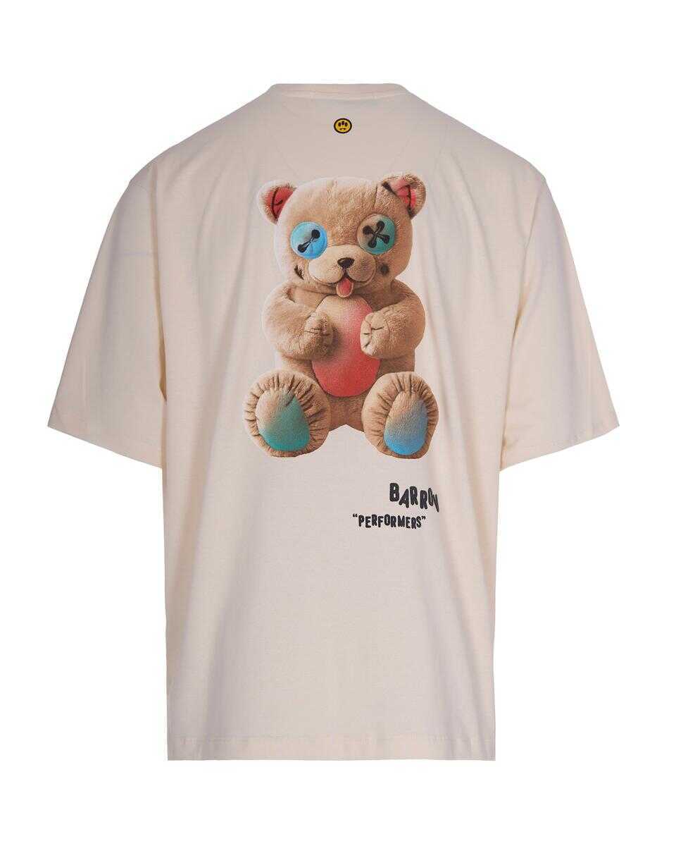 Topuri BARROW Barrow T-Shirts CREMA/CREAM Barbati (BM 19430004) 1