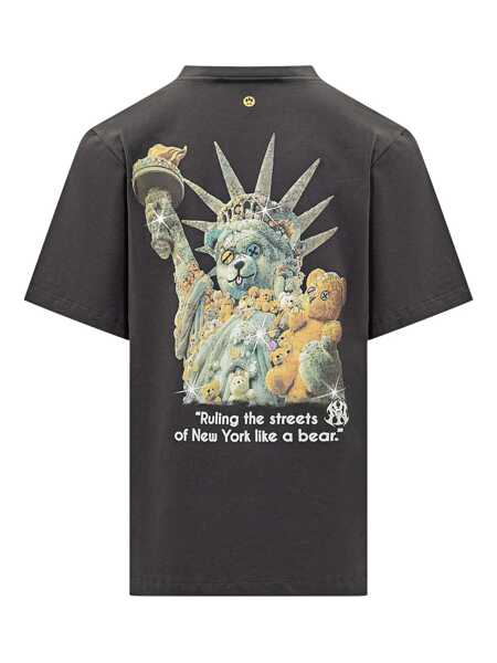 Topuri BARROW Barrow T-Shirts ASFALTO/ASPHALT Barbati (BM 19430013) 2