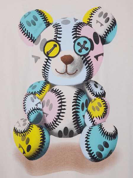 Topuri BARROW Barrow T-Shirts CREMA/CREAM Barbati (BM 19430022) 3