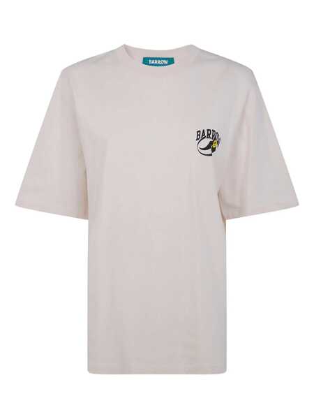 Topuri BARROW Barrow T-Shirts CREMA/CREAM Barbati (BM 19430022) 1