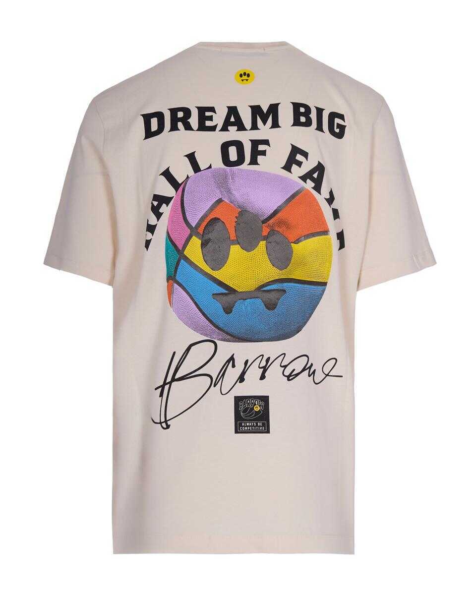 Topuri BARROW Barrow T-Shirts CREMA/CREAM Barbati (BM 19430034) 2