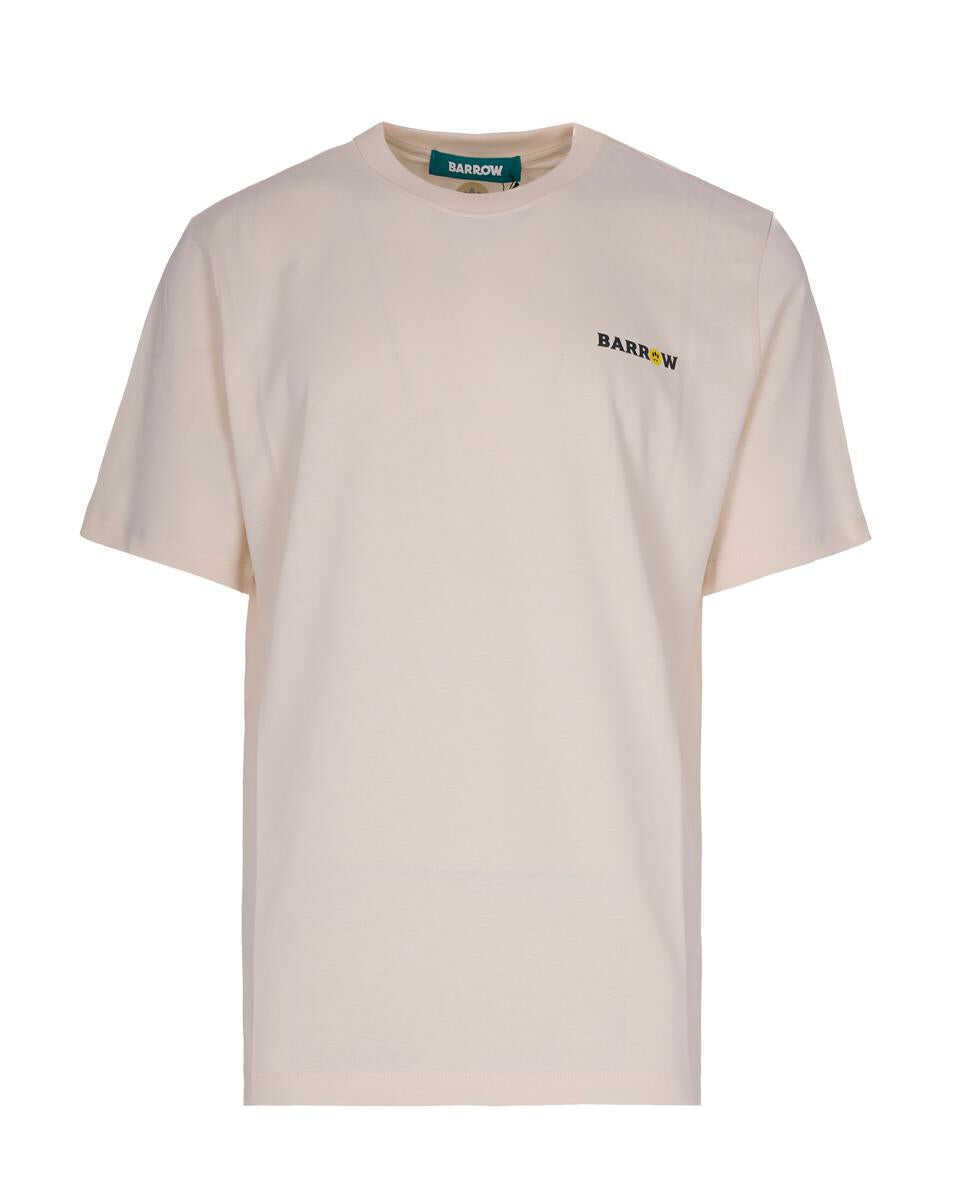 Topuri BARROW Barrow T-Shirts CREMA/CREAM Barbati (BM 19430034) 1