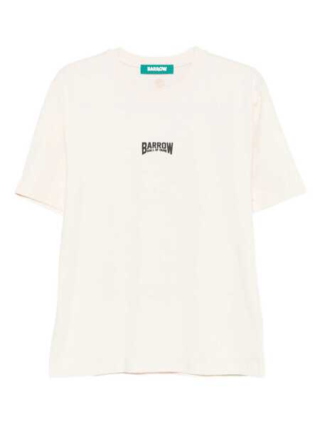 Topuri BARROW Barrow T-Shirts CREMA/CREAM Barbati (BM 19430046) 1