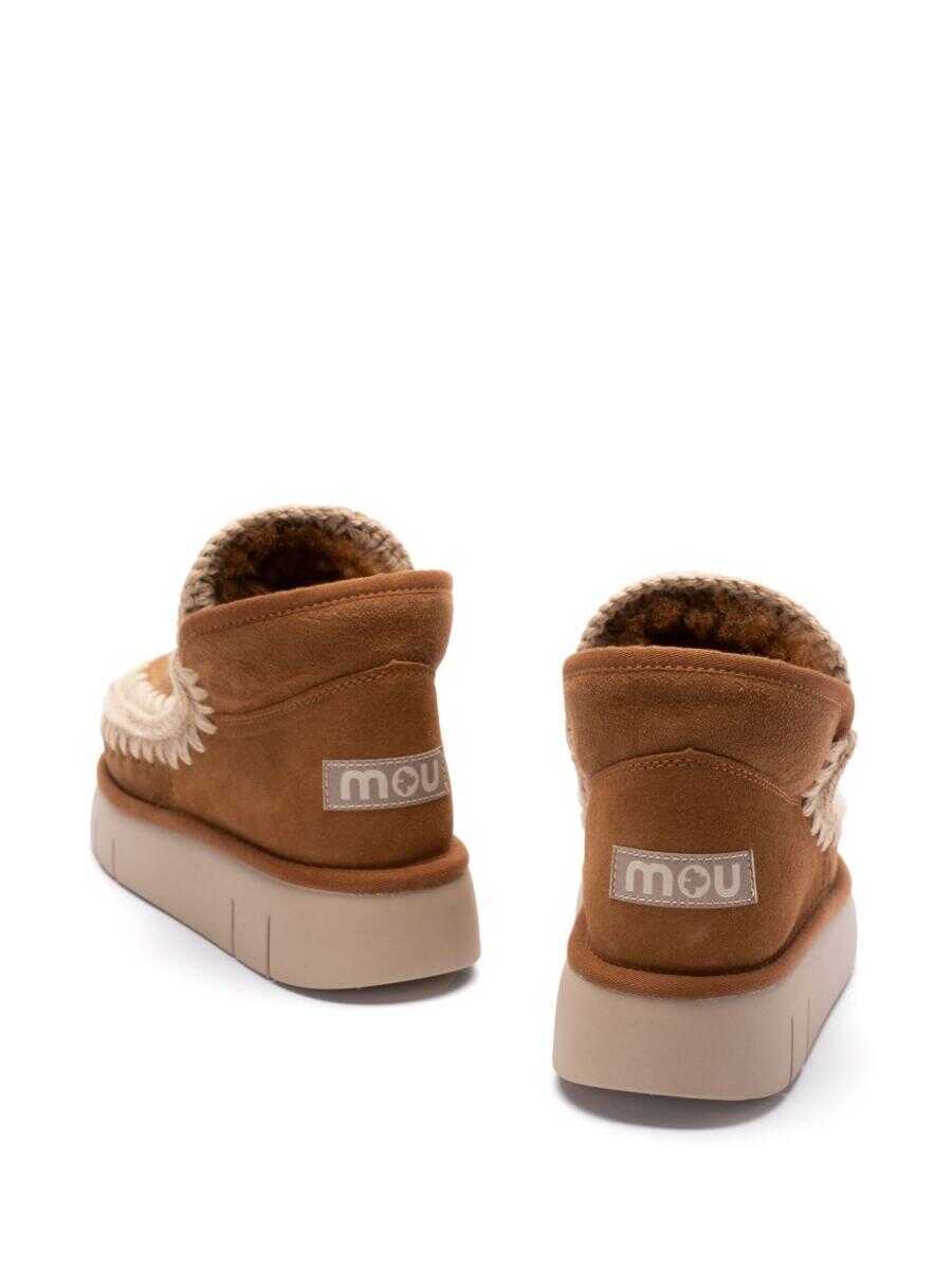 Bocanci Mou Mou Eskimo Bounce Ankle Boots BROWN Femei (BM 19430619) 5