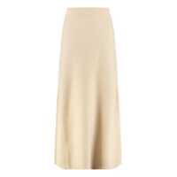 Fuste Max Mara Gonna Flared In Wool And Cashmere Femei