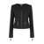 Elisabetta Franchi Elisabetta Franchi Jacket In Double Crêpe With Zip Details Black