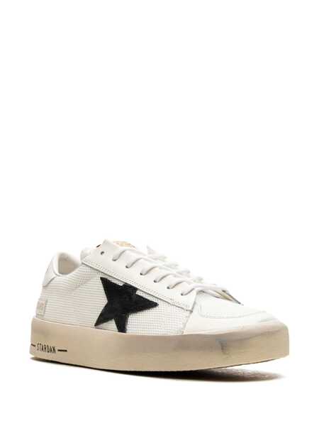 Sneakers Golden Goose Stardan White Low Top Sneakers With Star Patch In Leather And Fabric Man WHITE Barbati (BM 19430727) 2