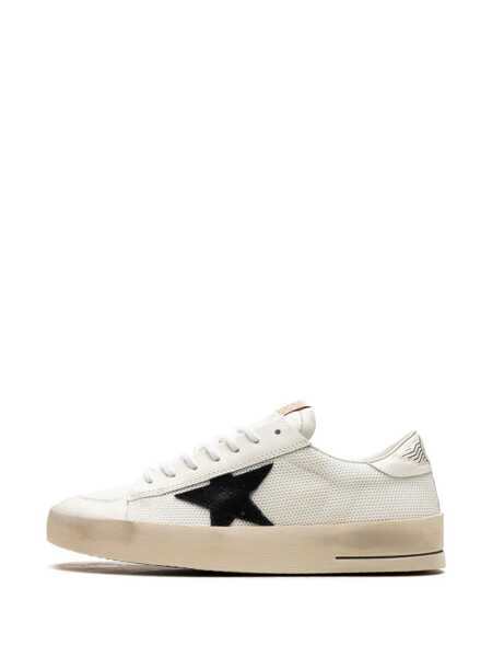 Sneakers Golden Goose Stardan White Low Top Sneakers With Star Patch In Leather And Fabric Man WHITE Barbati (BM 19430727) 5