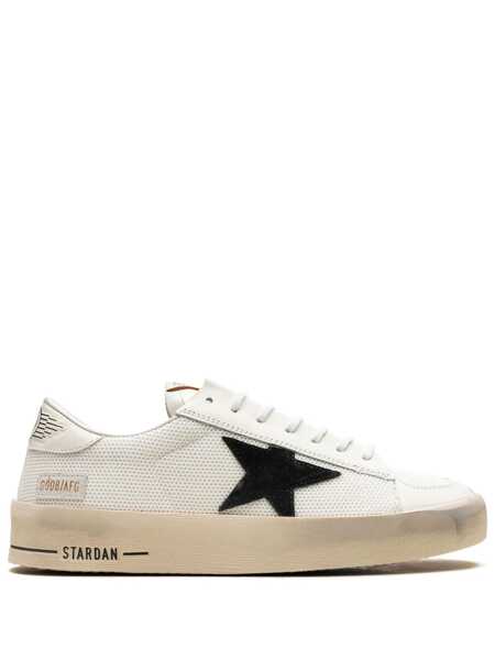 Sneakers Golden Goose Stardan White Low Top Sneakers With Star Patch In Leather And Fabric Man WHITE Barbati (BM 19430727) 1