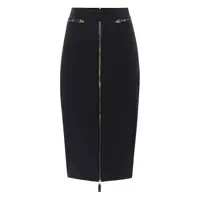 Fuste Elisabetta Franchi Lightweight Crepe Skirt With Zip Femei