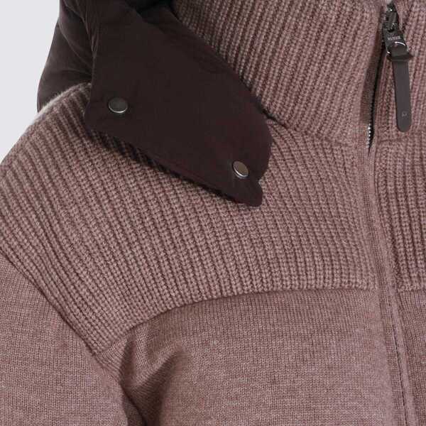 Geci de iarna Mackage Mackage Brown Wool Down Jacket COFFE Barbati (BM 19430742) 4