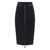 Elisabetta Franchi Elisabetta Franchi Lightweight Crepe Skirt With Zip Black