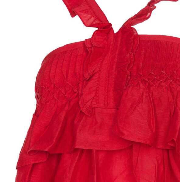 Topuri Isabel Marant Isabel Marant toile Top RED Femei (BM 19430937) 3