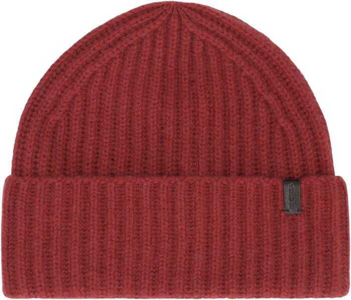 Caciuli Vince Vince Ribbed Knit Wool Beanie Hat BLUE Femei (BM 19430943) 2