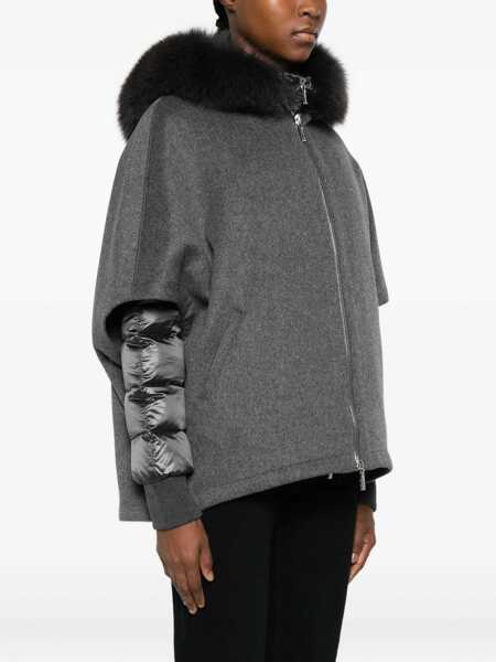 Paltoane Moorer Moorer Coats GREY Femei (BM 19431675) 3