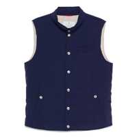 Geci Brunello Cucinelli Nylon Down Vest Barbati