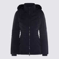 Geci de iarna Mackage Dark Blue Down Jacket Femei