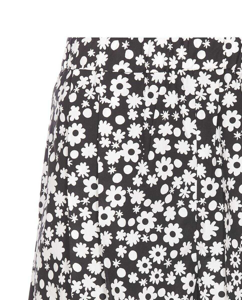 Pantaloni casual Marni Marni Shorts Black Femei (BM 19431942) 5