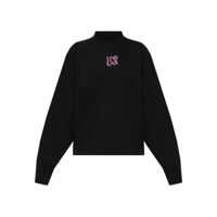 Pulovere Palm Angels Black Swatershirt Femei