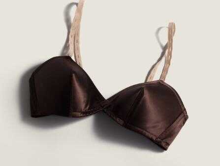 Lenjerie intima Miu Miu Miu Miu Reggiseni Raso Brown Femei (BM 19432050) 1