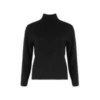 Pulovere Vince Sweater With High Collar In Cashmere And Silk Femei