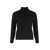 Vince Vince Sweater With High Collar In Cashmere And Silk Black