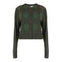 Cardigane Vince Cardigan In Mixed Wool Argyle Femei