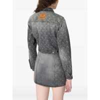Geci MARINE SERRE Dama - Geci MARINE SERRE Marine Serre Dark Grey Cotton Denim Jacket GREY Femei (BM 19432494) - B-mall.ro
