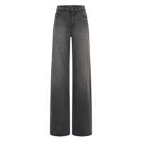 Blugi Marine Serre Dark Grey Cotton Jeans Femei