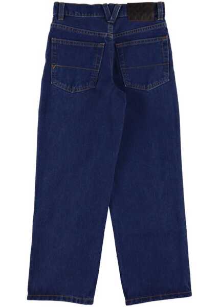 Pantaloni casual Vans Jeans Pants Check 5 BLUE Baieti (BM 19432715) 2