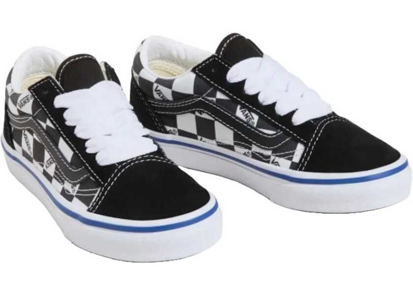 Sneakers Vans Old Skool Logo Check Snekaer MULTICOLOUR Baieti (BM 19432748) 2