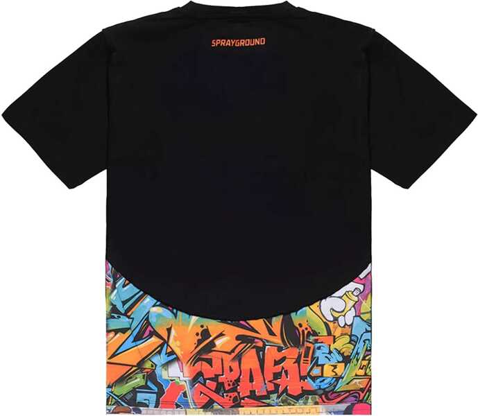 Tricouri Sprayground Curtain T-Shirt MULTICOLOUR Baieti (BM 19432766) 2