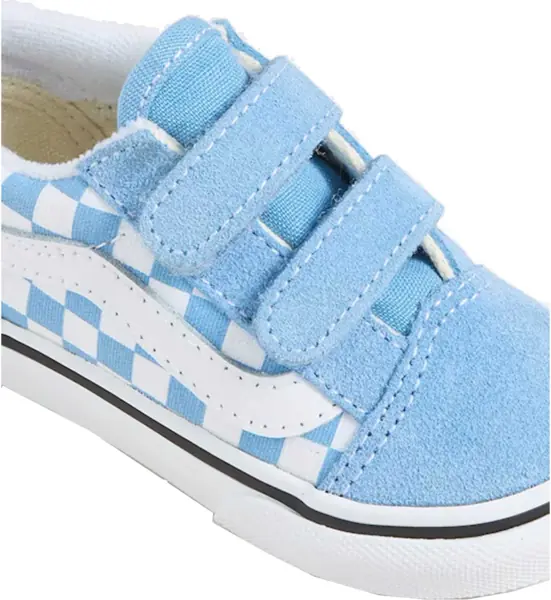 Sneakers Vans Old Skool Checkerboard Snekaer BLUE Baieti (BM 19432775) 3