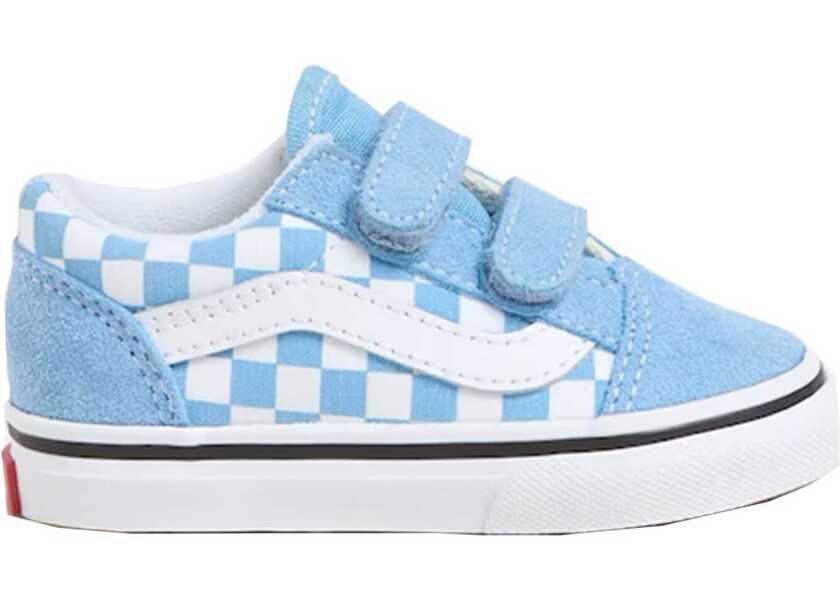 Sneakers Vans Old Skool Checkerboard Snekaer BLUE Baieti (BM 19432775) 1