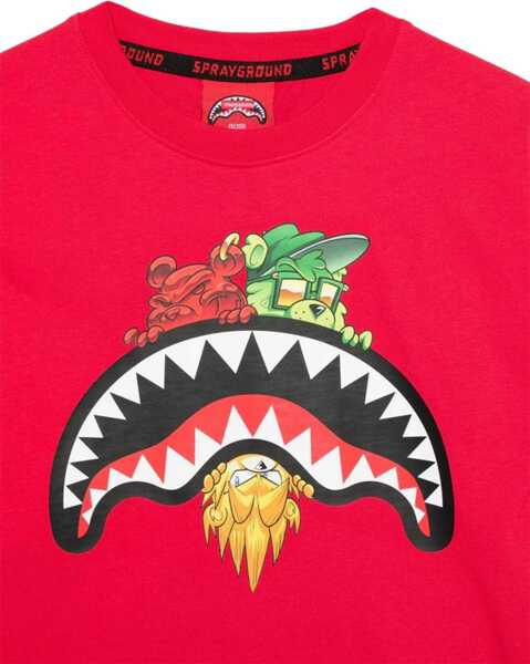 Tricouri Sprayground Sharks In Paris T-Shirt MULTICOLOUR Baieti (BM 19432787) 3